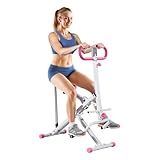 VEVOR Macchina per Squat Profondi, Attrezzo Pieghevole per Esercizi, Allenatore per Glutei...