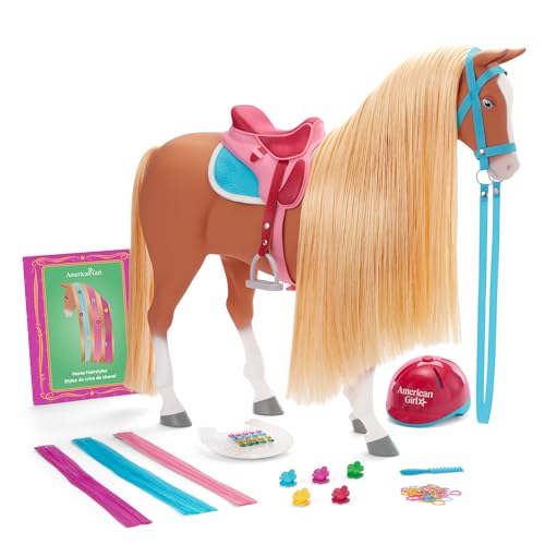 American Girl Truly Me Chestnut Charm Horse & Hairstyling Accessories 40+ pieces Ages 6 Years+
