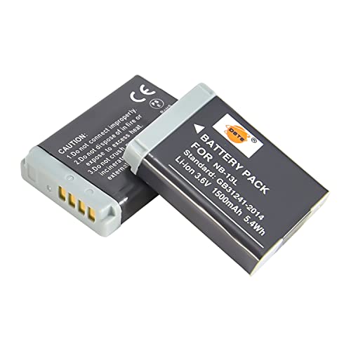 Batterie NB-13L pour Canon PowerShot SX740 HS l'accessoire idéal pour vos voyages