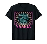 Samoa Mappa Samoa Maglietta