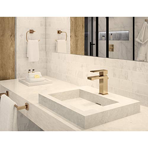 Symmons Sls-3612-Bbz-1.5 Duro Single Hole Single-Handle Bathroom Faucet With Drain Assembly In Brushed Bronze (1.5 Gpm) #TOP3