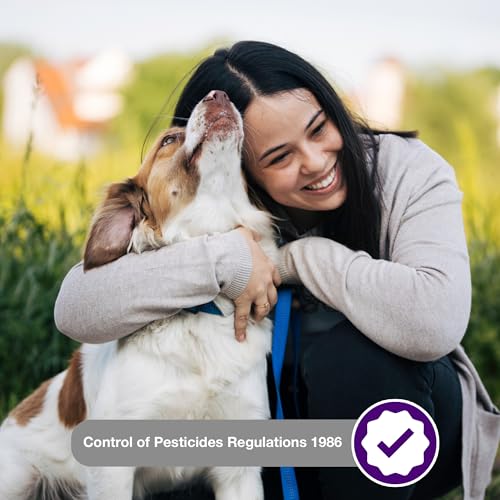 2 Spot On For Dogs Flea & Tick Repellent - 2 Tubes, Pet Grooming Kit Repel, Up To 4 Weeks Insect Treatment, Kills Fleas Ticks Lice, Puppies, Supplies, Pet Accessories - Image 7