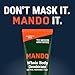 Mando Whole Body Deodorant For Men - Invisible Cream - 72 Hour Odor Control - Aluminum Free, Baking Soda Free, Skin Safe - 3 Ounce Tube (Pack of 2) - Clover Woods