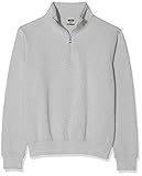 Sweatshirt mit Stehkragen und Reißverschluss