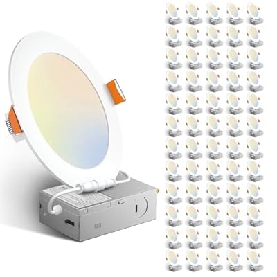 Amico 60 Pack 6 Inch LED 5CCT Recessed Lighting