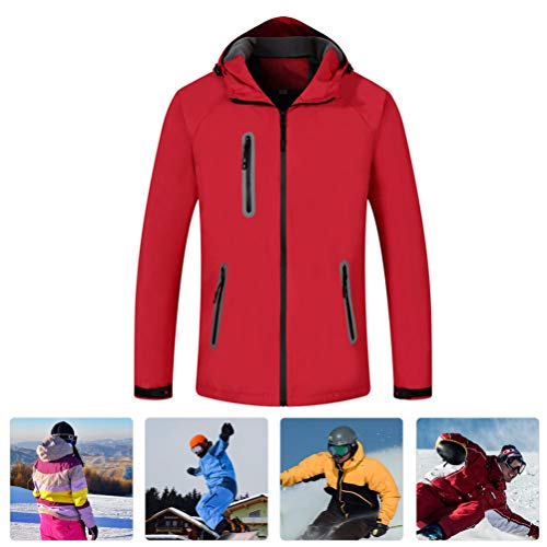 KESYOO Jaquetas de Snowboard para Homens Com Capuz Inverno Inverno Esqui Impermeável Esqui Quente In