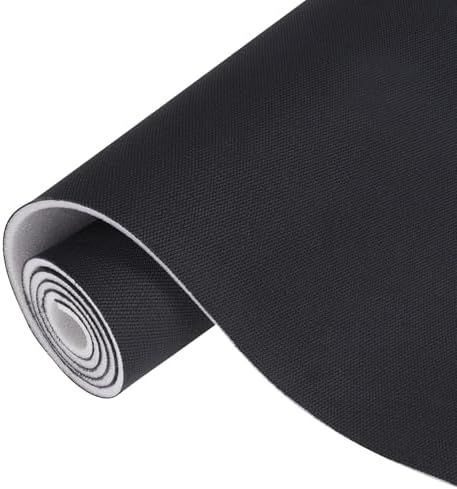 Auto Headliner Fabric Mesh Type 60"x98" with Foam Backing Black