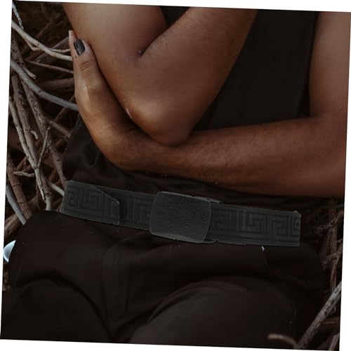Outdoor Men Belt with Buckle Reusable and Practical for Camping Festivals and Daily Wear Smooth Durable Versatile Design3