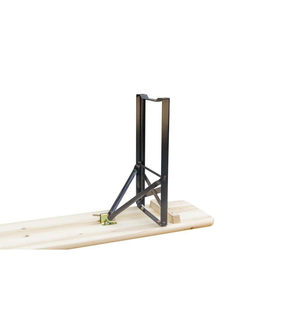 Set Birreria Richiudibile in Legno 200x80cm - Tavolo e 2 Panche