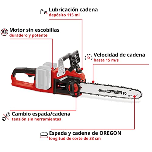 Miniatura 3 de Einhell Professional Motosierra con batería GP-LC 36/35 Li-Solo