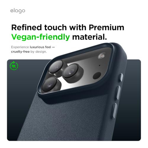 Image of elago Magnetic Leather Case for iPhone 17 Pro
