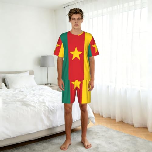 Pyjama Cameroun doux vêtement de nuit respirant confortable