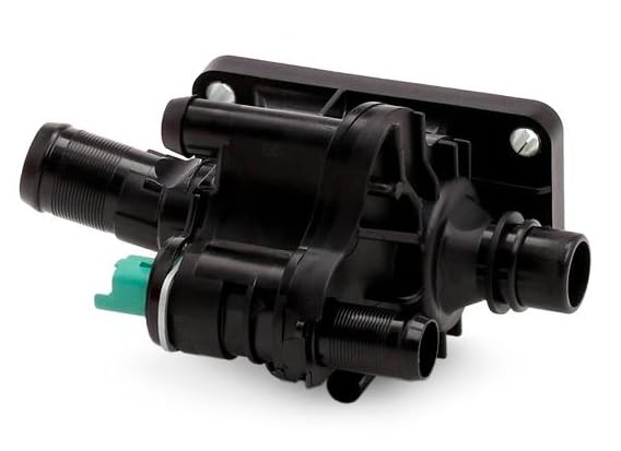 Partsline Boîtier thermostat eau moteur compatible avec 206, 207, 307, 308, 407, C3, C4, C5, Focus, Fiesta, Mazda 3 (1.6 HDi/TDCi) équivalent à 1336X2, 9647767180