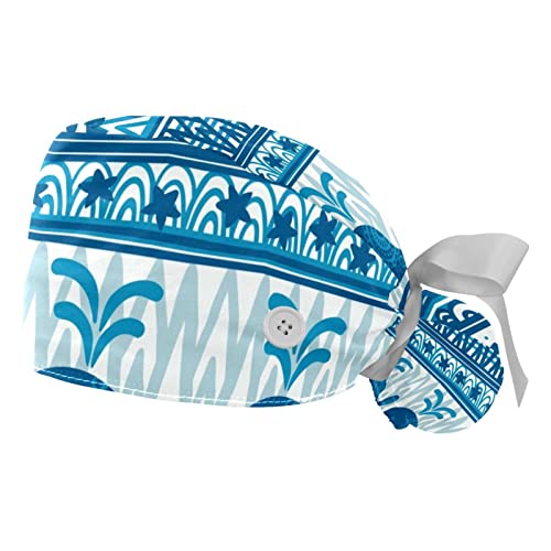 Chapeaux de travail pour hommes et femmes JDEZ casquettes bouffantes motifs