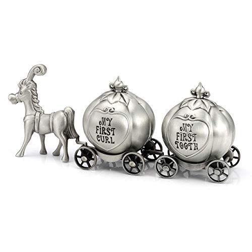 Mogokoyo Soporte de dientes de plata, caja de recuerdo My First Tooth and Curl, caja de regalo para niños y niñas Cover