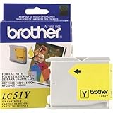 Brother International Corporation Lc51y Yellow Ink Cartridge For Use With Fax1360/1860c/1960c