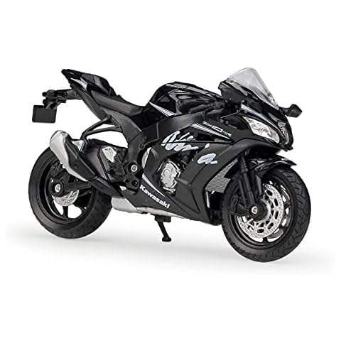 SRJCWB Motorcycle model 1:18 For Ninja ZX10RR 2017 Alloy Diecast Motorcycle Model Workable Toy For Kid Gifts Toy Collection Cover