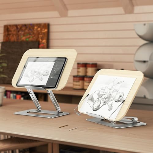 Support ordinateur de bureau pliable pour présenter des magazines - 6