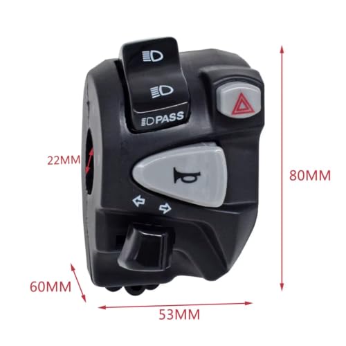 Commande clignotant moto pour remplacer un bouton défectueux sur guidon - 3