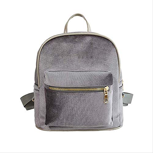 Sac à bandoulière en velours or doux et compact au design épuré et uni