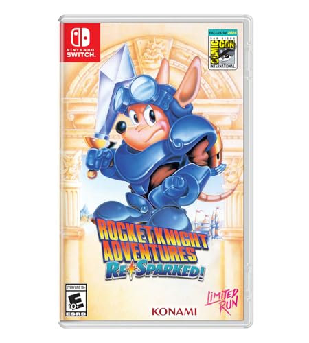 Rocket Knight Adventures: Re-Sparked! SDCC Exclusive Cover Edition (Limited Run Games #209) - for Nintendo Switch image 2
