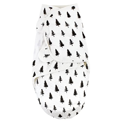 Image of Hudson Baby Unisex Baby Quilted Cotton Swaddle Wrap 3pk, Moose, 0-3 Months