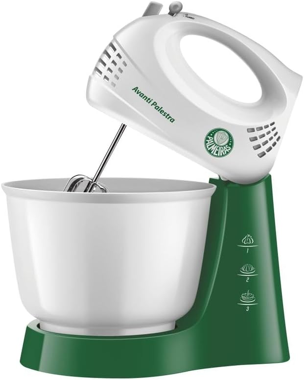 Batedeira Avanti Palestra, Palmeiras, Verde/Branco, 400W, 22... - imagem principal do produto