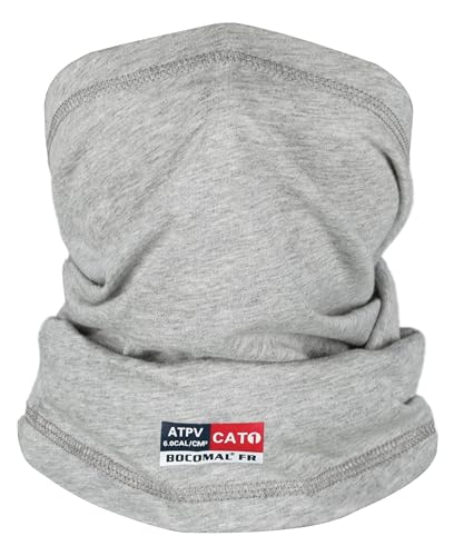 Image of BOCOMAL FR Neck Gaiter Face Mask for Summer 4oz EX Lightweight Flame Resistant Welding Hood-CAT1