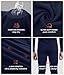 BAMBOO COOL BlazeBoo Men's Thermal Underwear with Soft Fleece Lined Base Layer Cold Weather Top Bottom Gift Set