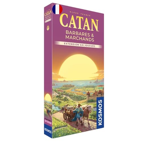 Asmodee - Catan : Barbares & Marchands - Kosmos - Jeux de société - Refresh Extension Jeu de stratégie - 5 scénarios - Famille/initié - Dès 10 Ans - 5 à...