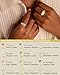 ZHESHY Birthstone Gold Rings for Women Non Tarnish Vintage Chunky Gemstone Emerald Green Rings 14K Gold Plated CZ Signet Thumb Rings Band Jewelry Gift for Birthday Size 7