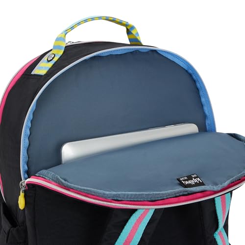 Image of Kipling Women's Seoul Extra Large Fc 17 inch Laptop Backpack, Durable, Roomy with Padded Shoulder Straps, Built-In Protective Sleeve