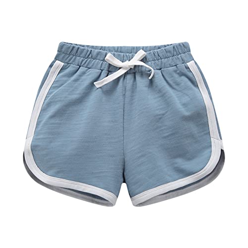 Toddler Cotton Drwstring Shorts Baby Elastic Waist Stretchy Athletic Short Pants Boys Kids Running 4t Soccer Shorts