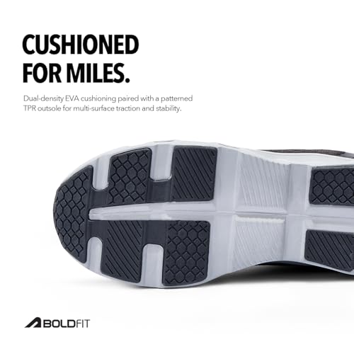 Image of BoldFit Running Shoes for Man Soft EVA Sole Sports Shoes for Men Running Light Weight Shoe for Men Sports Anti Slip Gym Shoe for Man, Airframe