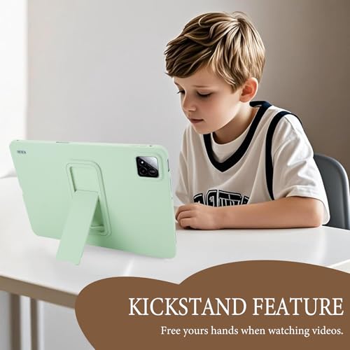 Coque Xiaomi Pad 7 et 7 Pro 11.2" avec béquille multi-angle verte - 2