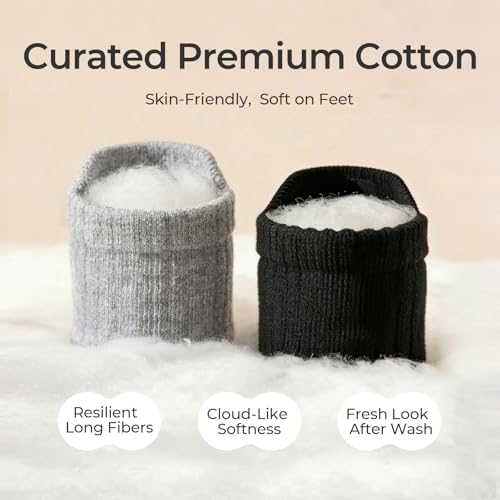 Image of Baby Non Slip Ankle Socks with Grippers for 0 Months-7 Years Old Walking Socks