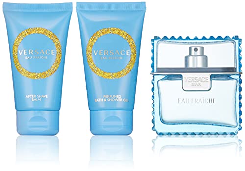 Consejos para Comprar Eau Fraiche los preferidos por los clientes. 32 Versace - Set de regalo Man Eau Fraiche para hombre
