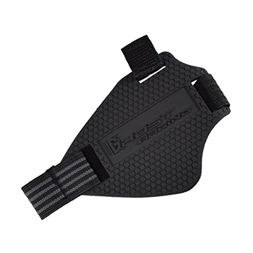 Homyl Protetor de calçado de moto para câmbio e alavanca de borracha