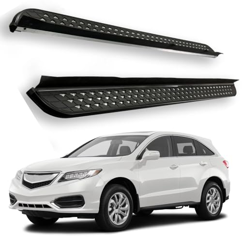 Estribos laterales para Acura RDX 2013-2018 aluminio negro