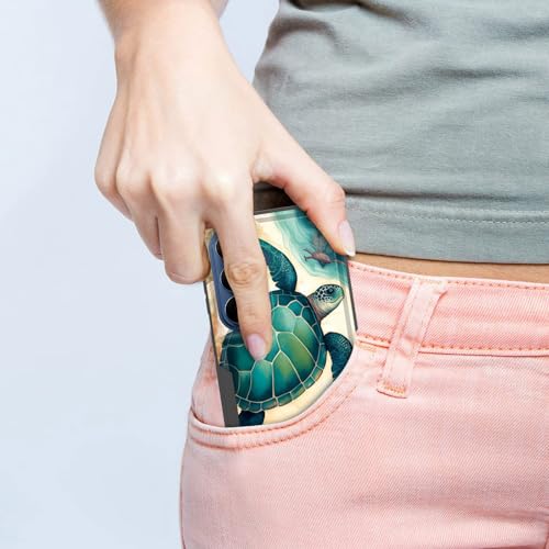 CICPLKSE for Galaxy S26 Plus Case,Dual Layer Heavy Duty Hybrid Shockproof Hard PC Soft Silicone TPU Bumper Protective Case for Samsung Galaxy S26 Plus 6.7 inch 2026,Sea Turtle - image 5