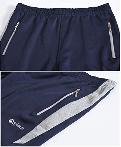 Rdruko Men's Sports Tracksuit Long Sleeve Full Zip Running Gym Set Activewear(Blue Grey,Us Xl) #TOP5