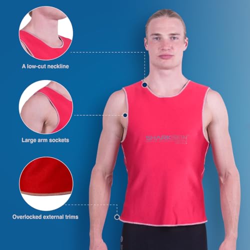 SHARKSKIN Chillproof Essentials Vest (Men) Red X-Large miniatura 4