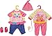 Zapf Creation 827376 Baby Born - Vestito per Il Tempo Libero, 36 cm, Colori Assortiti