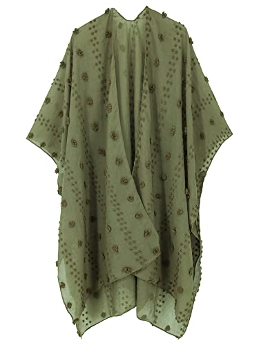 Image of Moss Rose Women Summer Bikini Kimono Bathing Suit Cover Ups for Swimwear