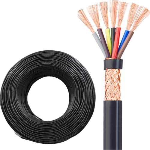 Câble blindé RVVP 7 conducteurs 2.5mm² de 25ft pour systèmes d'automatisation