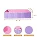Purple Kids Ball Pit with Storage Bag for Toddlers, Gifts for Baby Girls Boys Dogs as Playpen, Fence, Rectangle Pink Portable & Foldable Ball Pool (Balls Not Included), Rectangle