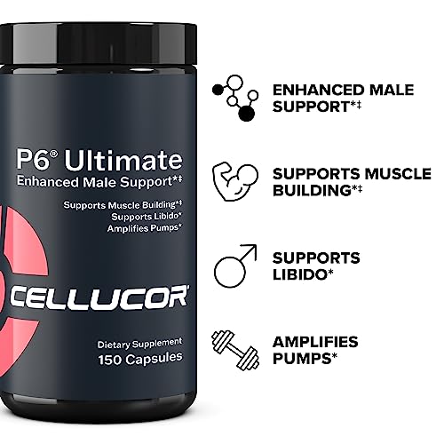 image for Cellucor P6 Ultimate - Enhanced Support for Men | Supports Muscle Grow