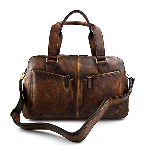 Sac voyage homme en cuir vintage idéal pour vos week-ends et le sport