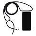 Produktbild JProtect Handykette für iPhone X/XS / 10 Hülle Bumper | iPhone XS Hülle mit Band/Kordel/Schnur zum Umhängen in Schwarz | Necklace Handyhülle für iPhone X | für iPhone XS Hülle mit Band