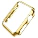 vanki Apple Watch Case Series 1 Thin PC iWatch Protective Cover For 38mm 42mm (42mm, Gold)